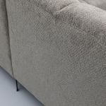 Bank Britt hoekziteiland links + 2.5 zits Retro Bliss taupe