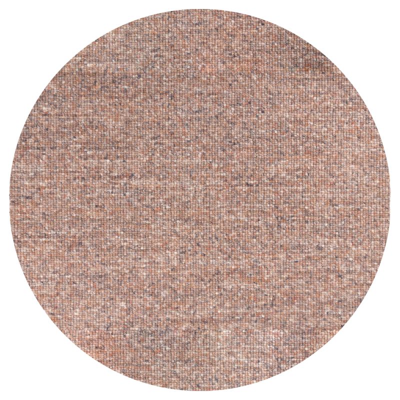 Vloerkleed Mango rond taupe multi 93
