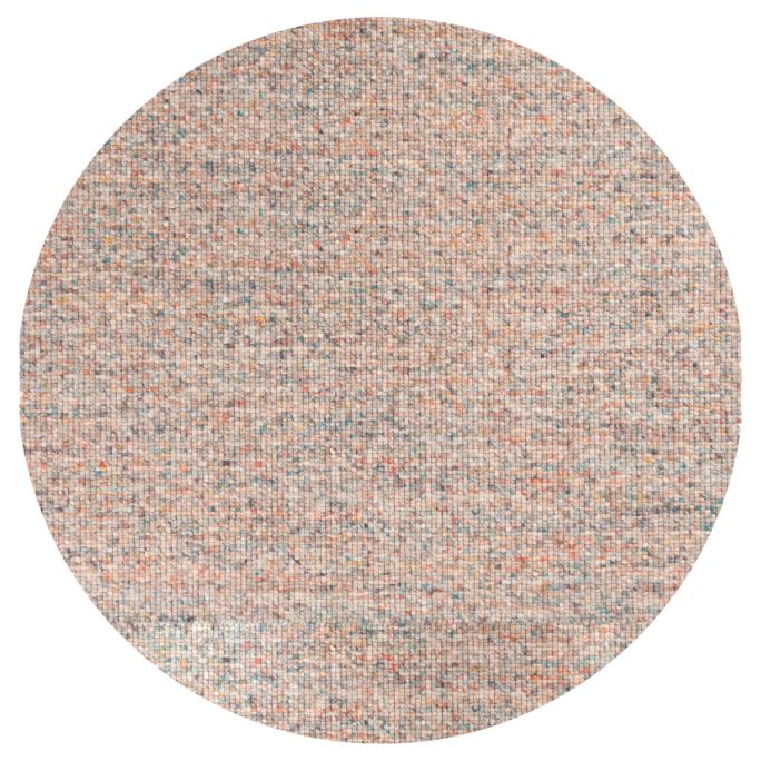 Vloerkleed Mango rond multi 95