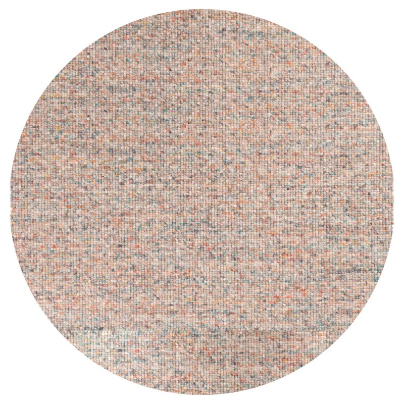 Vloerkleed Mango rond multi 95