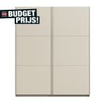 Kledingkast Aurie B175xH210cm Champagne incl. 2 legplanken en 2 roedes