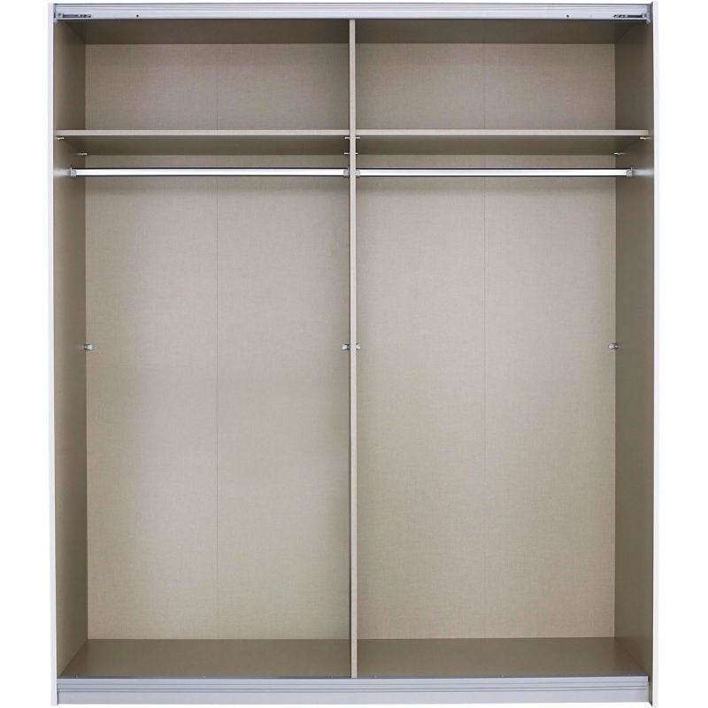 Kledingkast Aurie B175xH210cm Champagne incl. 2 legplanken en 2 roedes