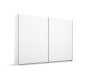 Kledingkast Aurie B261xH210cm Alpine wit incl. 3 legplanken en 3 roedes