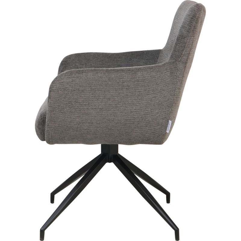Eetkamerstoel Jay Antraciet