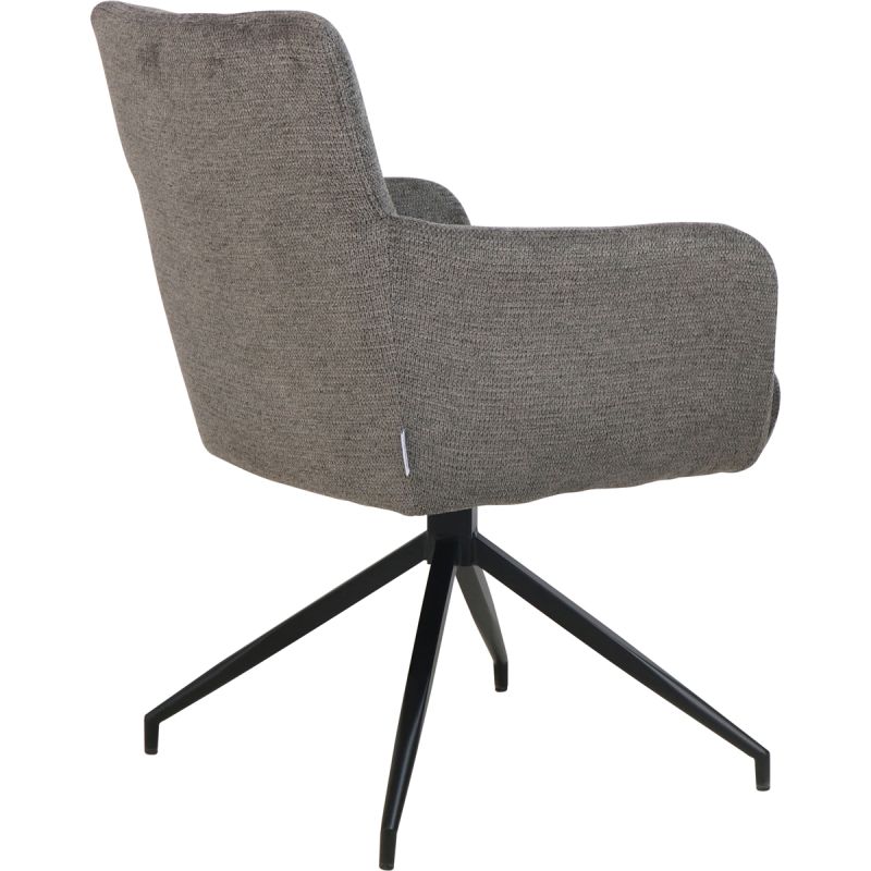 Eetkamerstoel Jay Antraciet