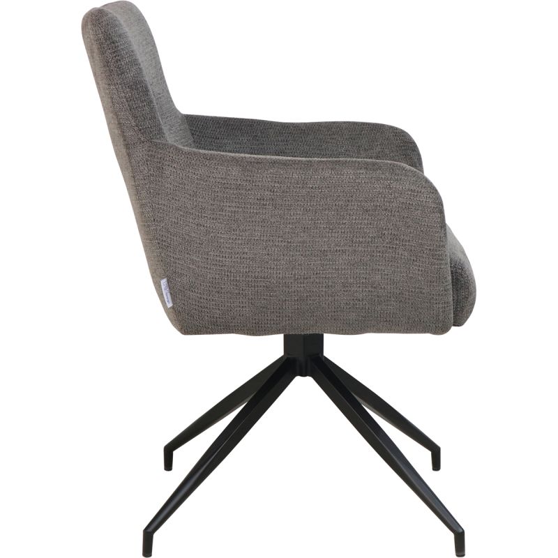 Eetkamerstoel Jay Antraciet
