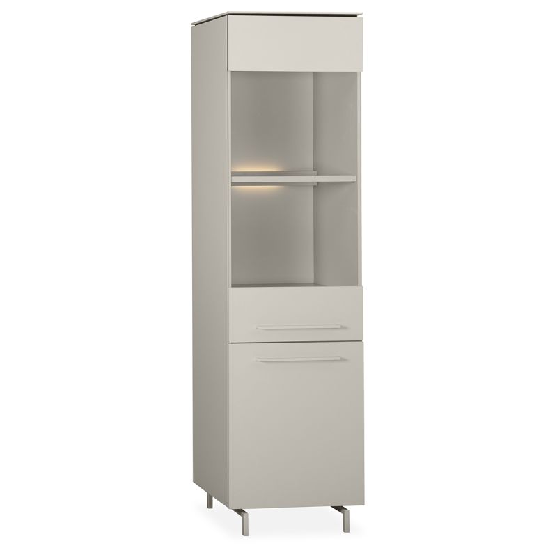 Vitrinekast Senna 2 deurs, LED verlichting