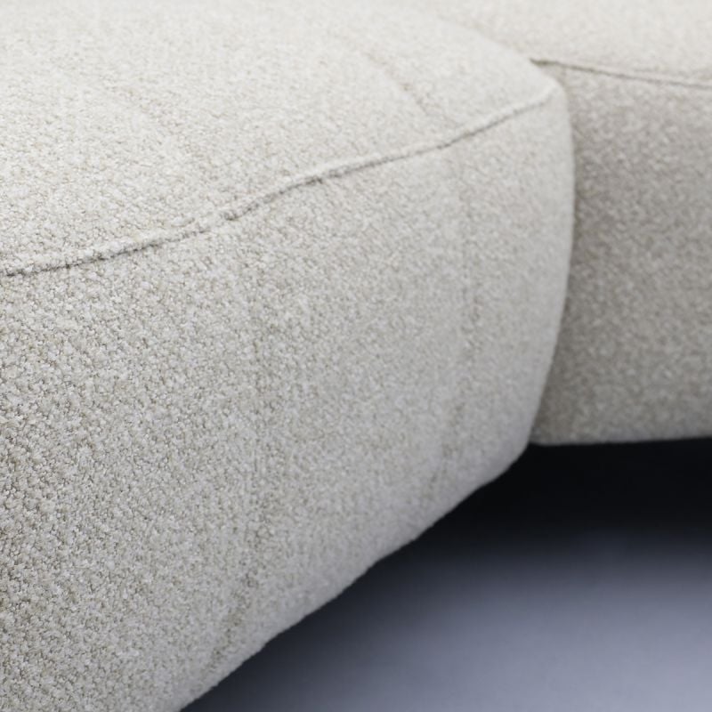 Bank Robin hoekziteiland links + 2,5-zits met 1 elektrische relax (eendelig) rechts