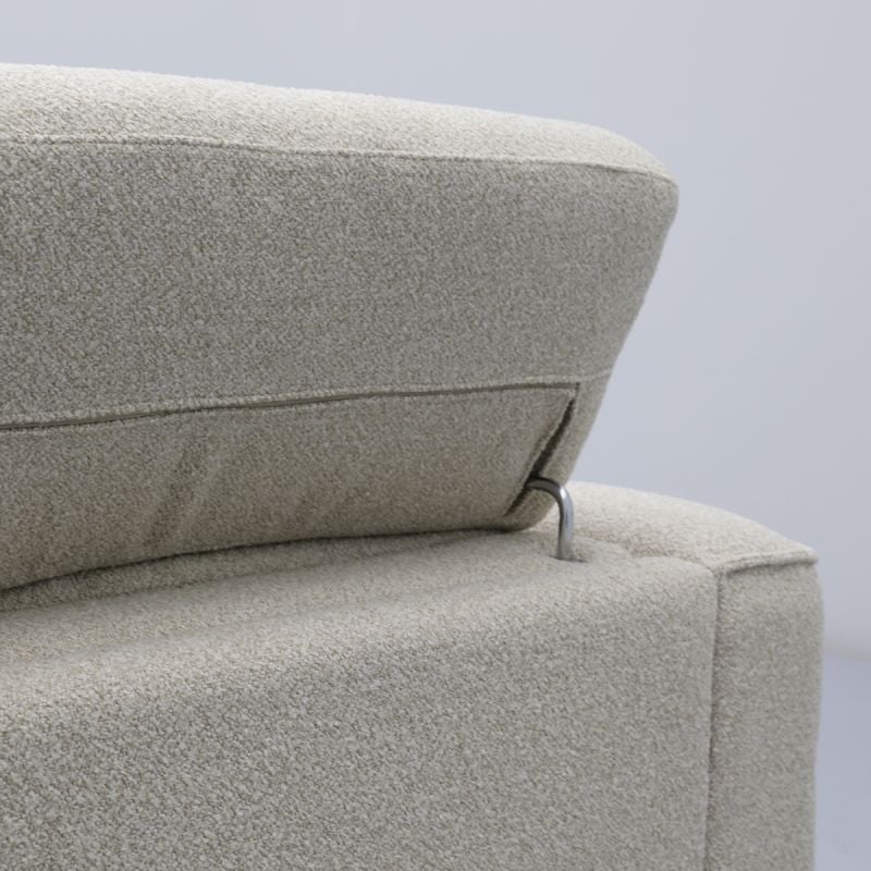 Bank Robin hoekziteiland links + 2,5-zits met 1 elektrische relax (eendelig) rechts