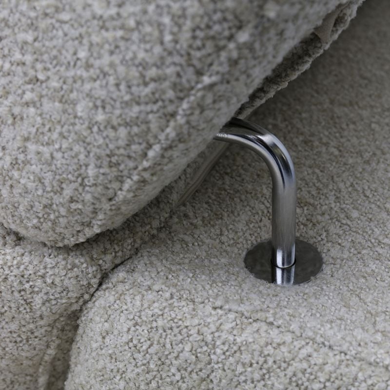 Bank Robin hoekziteiland links + 2,5-zits met 1 elektrische relax (eendelig) rechts