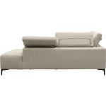 Bank Robin 2,5-zits met 1 elektrische relax (eendelig) links + 1-zits met ligeiland rechts