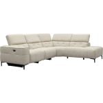 Bank Robin 2,5-zits met 1 elektrische relax (eendelig) links + 1-zits met ligeiland rechts