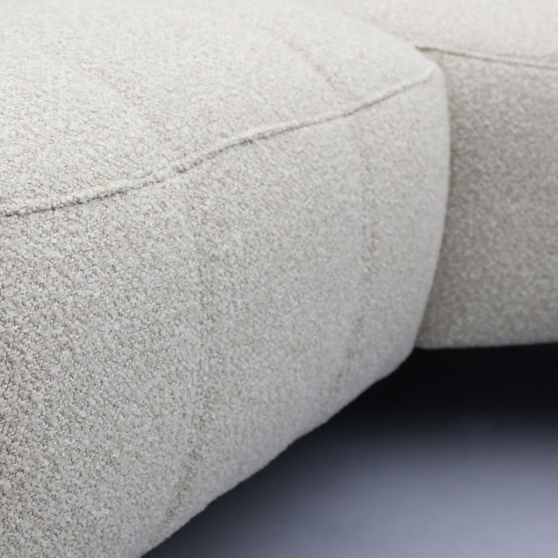 Bank Robin 2,5-zits met 1 elektrische relax (eendelig) links + hoekziteiland rechts