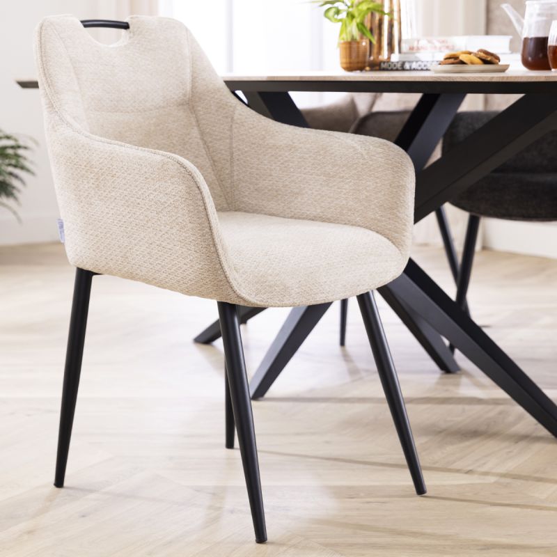 Eetkamerstoel Annabel Naturel