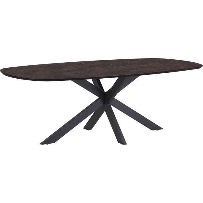 Eettafel Ties Deens ovaal