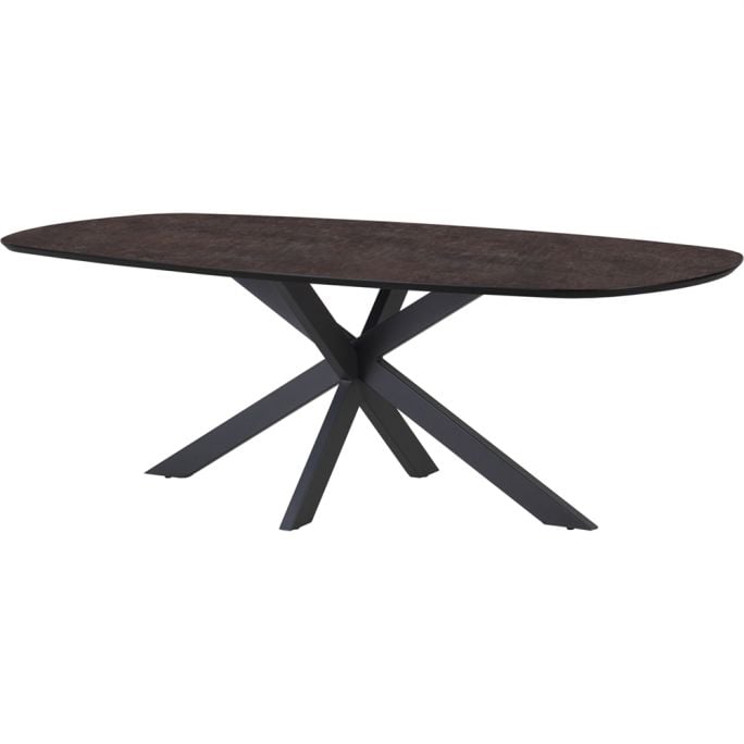 Eettafel Ties Deens ovaal