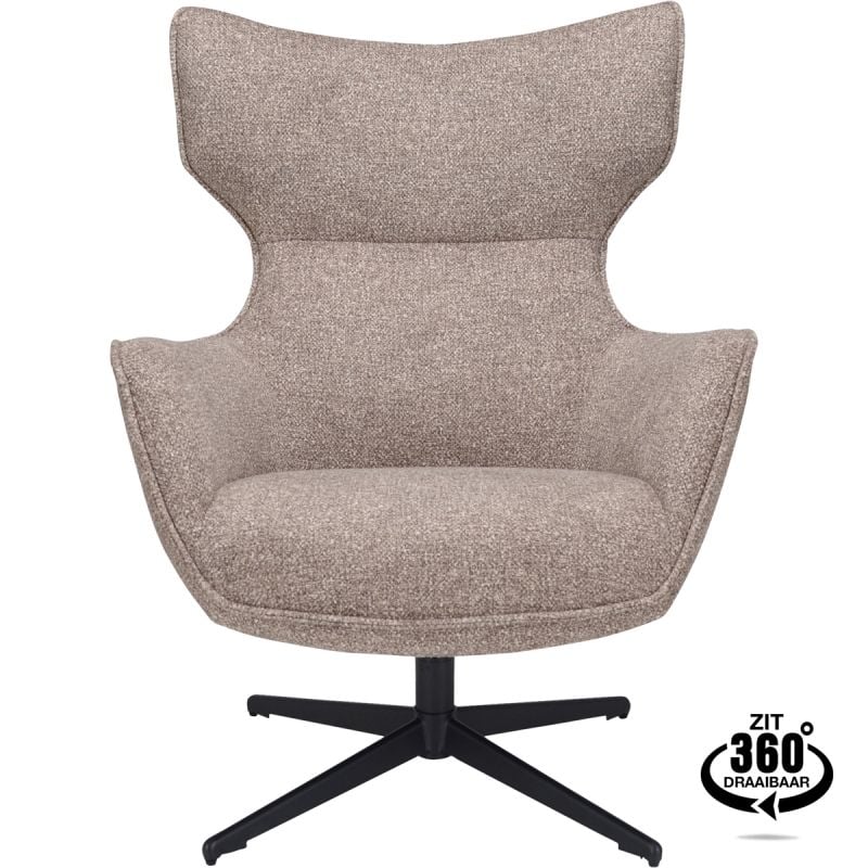 Fauteuil Bresso Mokka afbeelding