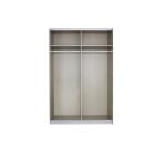 Kledingkast Quadro B181xH210 Eiken - Grijs incl. kastinrichting