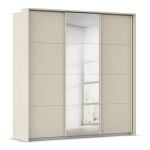 Kledingkast Kick B211xH214 Champagne incl. Kastindeling