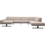 Bank Olivia Longchair links + 2,5-zits + hoekziteiland groot rechts