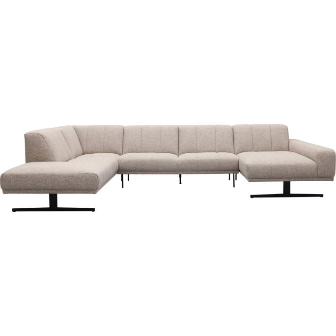 Bank Olivia Hoekziteiland groot links + 2,5-zits + longchair rechts