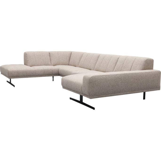 Bank Olivia Hoekziteiland groot links + 2,5-zits + longchair rechts
