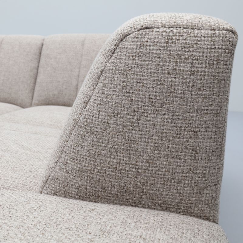 Bank Olivia Hoekziteiland groot links + 2,5-zits + longchair rechts