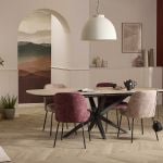 Eetkamerstoel Laura Wine Red