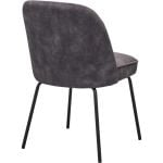Eetkamerstoel Laura Antraciet