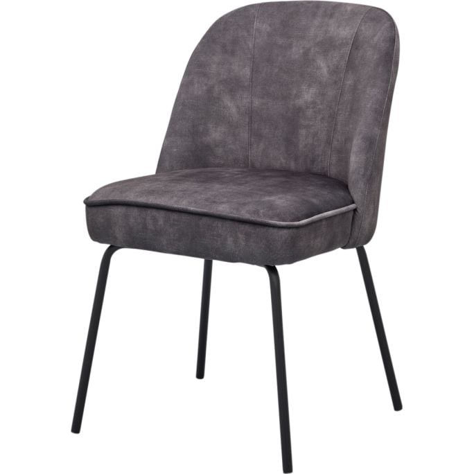 Eetkamerstoel Laura Antraciet
