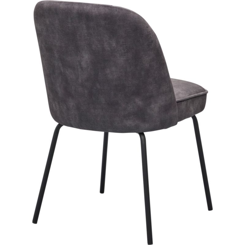 Eetkamerstoel Laura Antraciet