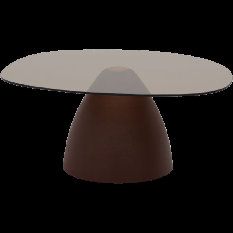 Salontafel Mara 85 cm Burgundy