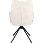 Eetkamerstoel Odin met arm Linnen