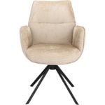 Eetkamerstoel Odin met arm in stof Movie Desert