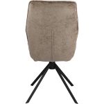 Eetkamerstoel Odin zonder arm in stof Movie Taupe