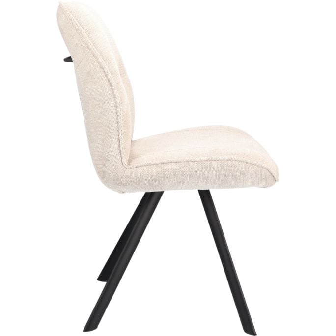 Eetkamerstoel Jaël zonder arm Naturel