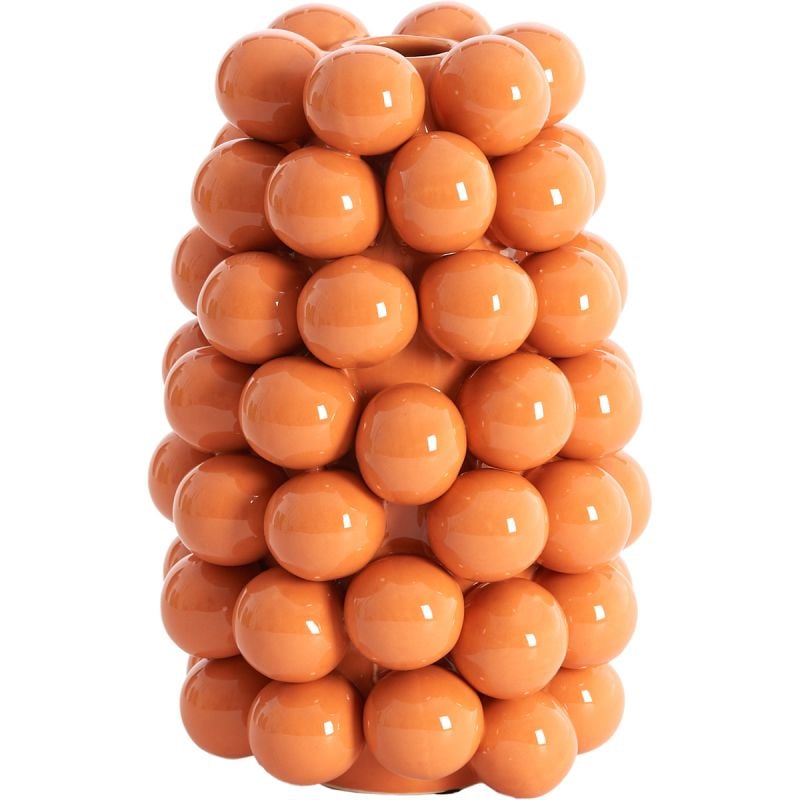 Vaas Boyang Ceramics Shiny Oranje 24 Cm
