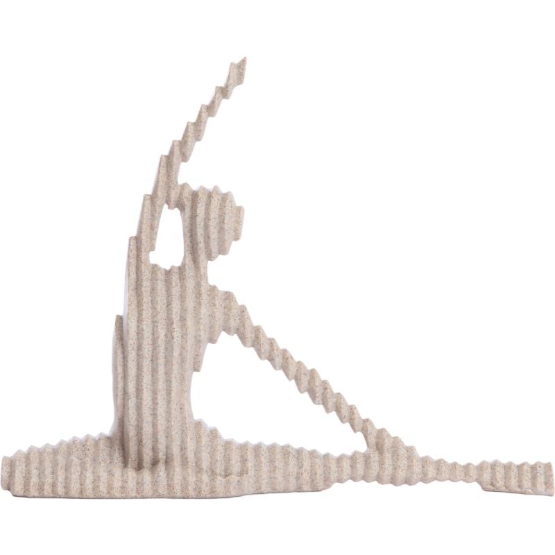 Ornament Zenne Taupe 30X6X24 Cm