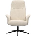 Relaxfauteuil Brixton in stof Teddy Beige