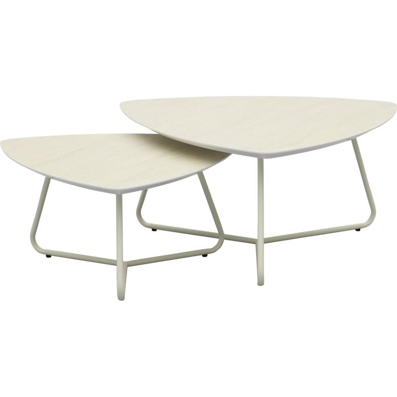 Salontafel Lynn Driehoek set van 2 afbeelding