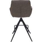 Barstoel Bowie met arm zithoogte 65cm Brown