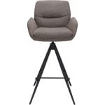 Barstoel Bowie met arm zithoogte 80cm Brown