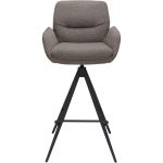 Barstoel Bowie met arm zithoogte 80cm Brown
