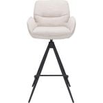 Barstoel Bowie met arm zithoogte 80cm Naturel