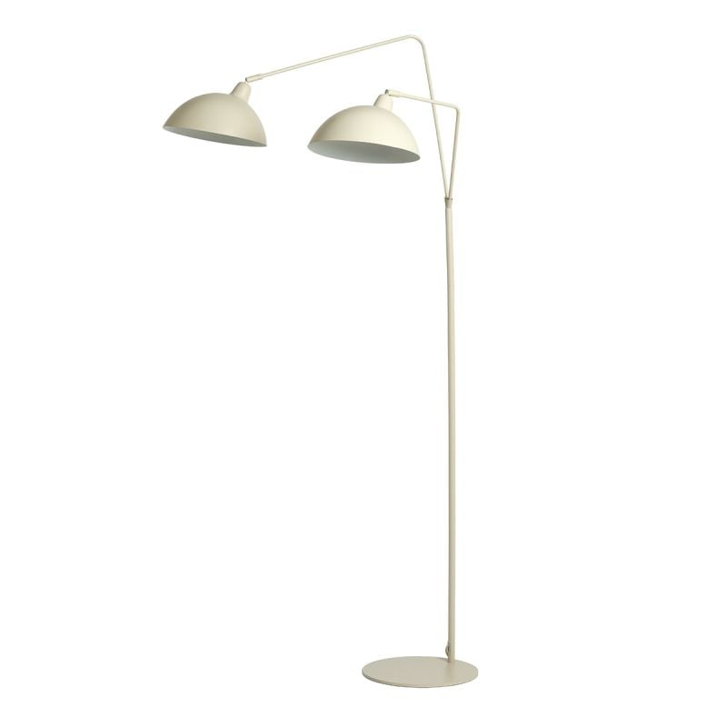 Vloerlamp Otta 2-lichts Creme