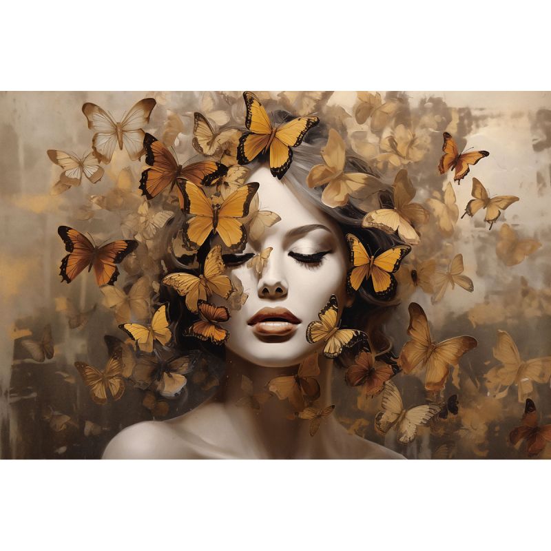 Glasschilderij Women 120x80cm
