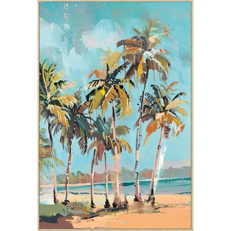 Canvasschilderij Palmtrees 80x120cm