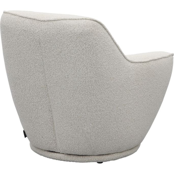Draaifauteuil Cozy stof Cloud Natural