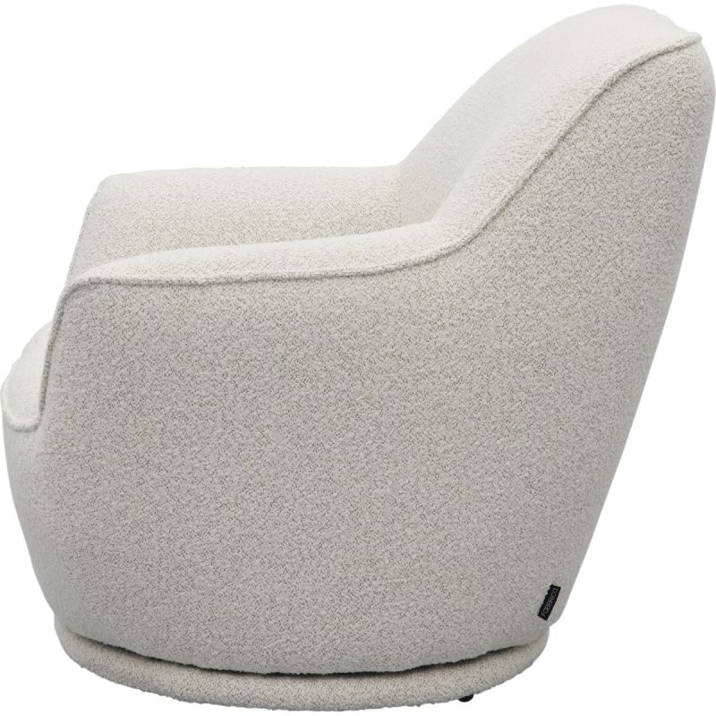 Draaifauteuil Cozy stof Cloud Natural