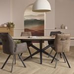 Eettafel Wies Deens ovaal uitschuifbaar